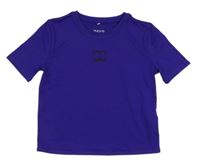 Fialové sportovní tričko H&M