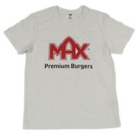 Bílé tričko s nápisem Clique 