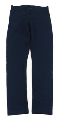 Tmavomodré teplákové zateplené legíny zn. Pepperts!