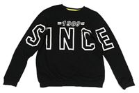 Černá mikina s nápisem a číslem zn. PRIMARK