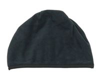 Tmavošedá fleecová čepice 