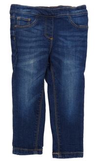 Tmavomodré riflové džegíny Next