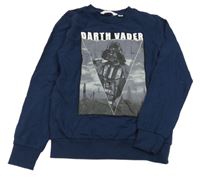Tmavomodrá mikina s Darth Vaderem - Star Wars H&M