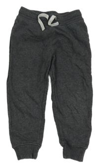 Tmavošedé melírované tepláky H&M