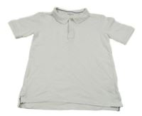 Bílé polo tričko Reserved