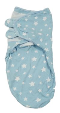 Světlemodrá rychlozavinovačka s hvězdami