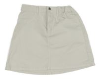 Bílá riflová sukně H&M