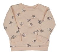 Světlerůžová květovaná mikina Primark
