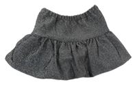 Stříbrná třpytivá sukně Zara