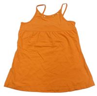Oranžový top s flitry C&A