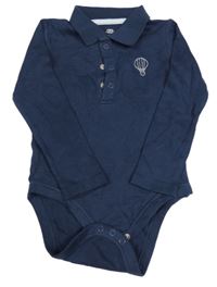 Tmavomodré body s límečkem F&F