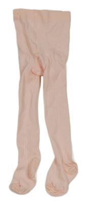 Světlerůžové punčocháče 