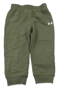 Khaki tepláky s logem Under Armour
