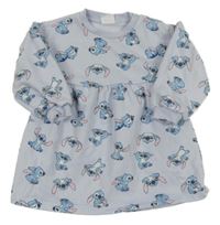 Světlemodré teplákové šaty se Stitchem Disney