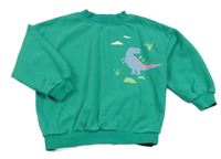 Zelená oversize mikina s dinem George