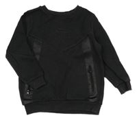 Černá mikina s nápisem George