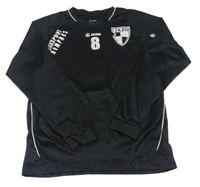 Černé sportovní triko s číslem zn. Jako