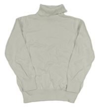 Bílý svetrový rolák 