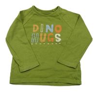 Zelené triko s nápisem George