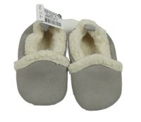 Nové - Šedé semišové zateplené capáčky Next