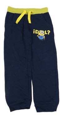 Tmavomodro-žluté tepláky s Mimoněm C&A