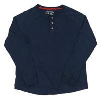 Tmavomodré triko Next