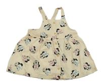 Béžové laclové šaty s Minnie H&M