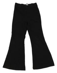 Černé flare legíny H&M