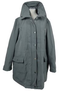 Dámská šedá softshellová parka s kapucí Janina 