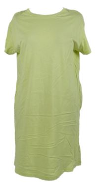 Dámské světlezelené tričkové šaty M&S
