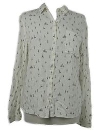 Dámská bílá halenka s obrázky C&A