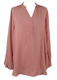 Dámská světlerůžová polo halenka Up2Fashion 