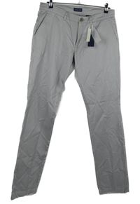 Nové - Pánské lila plátěné chino kalhoty Tailor Store 