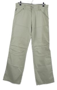 Pánské béžové plátěné kalhoty ALCW vel. 34/30