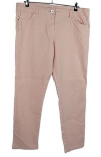 Dámské světlerůžové skinny rifle George 