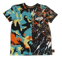 Černo-modré tričko s flíčky Nerf