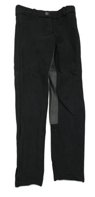 Černo-šedé jezdecké tregíny Decathlon