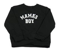 Černá mikina s nápisem Shein