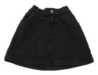 Černá riflová sukně F&F