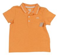 Nové - Oranžové polo tričko F&F
