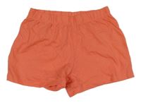 Růžové bavlněné kraťasy Vertbaudet