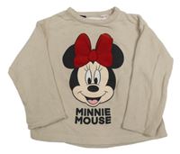 Béžová mikina s Minnie Disney