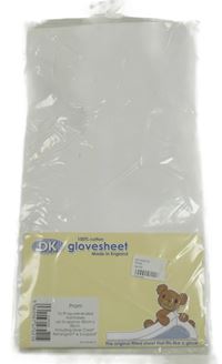 Nové - Bílé napínací prostěradlo 