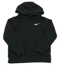 Černá mikina s kapucí Nike
