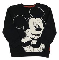 Černá mikina s Mickeym Disney
