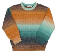 Barevný pruhovaný svetr H&M