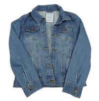 Modrá riflová bunda Fat Face