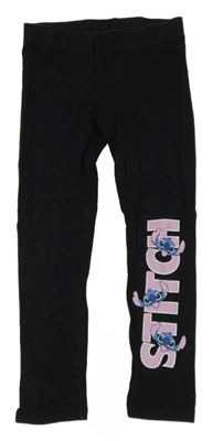 Černé legíny se Stitchem Disney