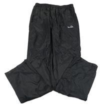 Černé šusťákové nepromokavé kalhoty Peter Storm