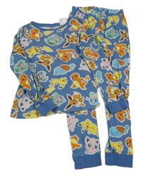 Modré pyžamo s Pokémony H&M